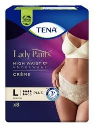 Підгуз.-труси Tena Lady Pants Plus L кремовий №8